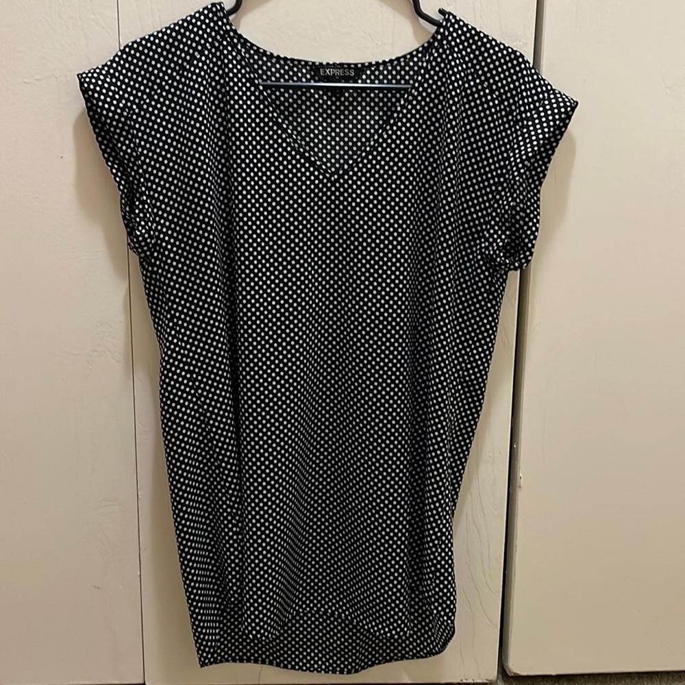 Two, express short sleeve blouses